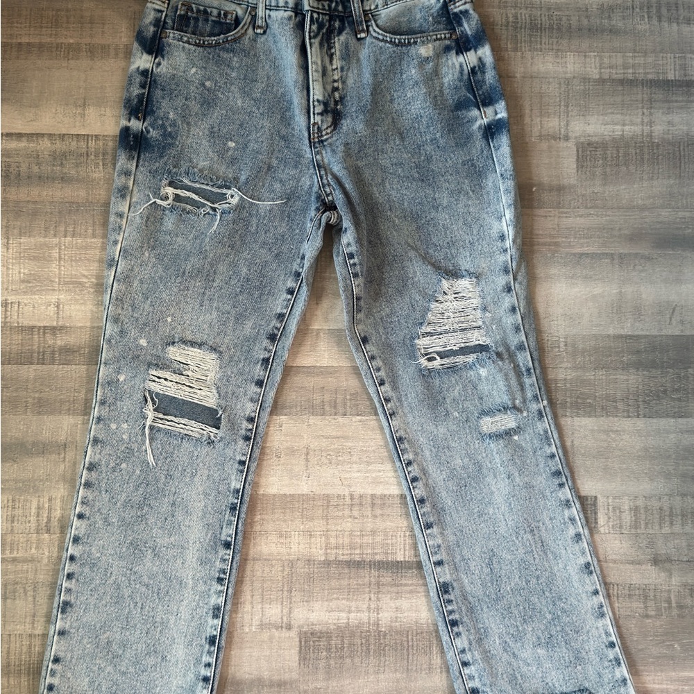 Circus NY Distressed Light Wash Jeans
